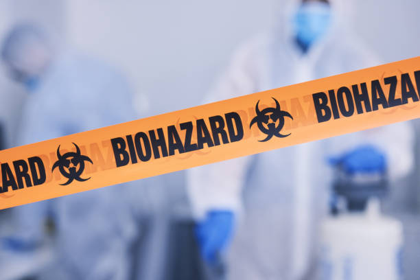 Professional Blood Cleanup technician working in Sterling, GA